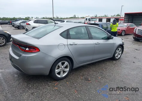 2015 Dodge Dart Sxt из США, поврежденный, VIN 1C3CDFBB1FD180131